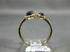 1.74CT DIAMOND & AAA AMETHYST 14KT ROSE GOLD 3D RECTANGULAR DOUBLE HALO FUN RING