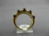 ESTATE LARGE 0.16CT DIAMOND 14KT YELLOW GOLD ONYX & MOTHER OF PEARL RING