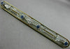 ANTIQUE LARGE .22CT OLD MINE DIAMOND & SAPPHIRE 14KT 2 TONE GOLD FILIGREE BROOCH