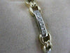 ESTATE 1.60CTW DIAMOND 14K WHITE YELLOW GOLD LOVE BRACELET F VVS 7.0" 6MM #19823