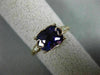 1.85CT DIAMOND & AAA AMETHYST 14K ROSE GOLD DOUBLE HEART OPEN FILIGREE LOVE RING