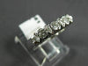 ANTIQUE .51CT DIAMOND 14KT WHITE GOLD 3D CLASSIC WEDDING ANNIVERSARY RING #11661