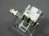 ESTATE .50CT ROUND & BAGUETTE DIAMOND 14KT WHITE GOLD ANNIVERSARY RING #18583