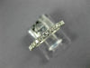 .40CT DIAMOND 18K WHITE GOLD 3D ROUND COMFORT FIT SEMI ETERNITY ANNIVERSARY RING
