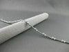 ESTATE 1.53CTW DIAMOND 18KT WHITE GOLD BEZEL LINK TENNIS BRACELET STUNNING #1470
