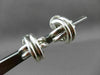 ESTATE TIFFANY & CO. 925 - SILVER LOVE KNOT CLIP ON EARRINGS BEAUTIFUL! #23383