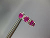 2.05CT DIAMOND & AAA RUBY 14KT WHITE GOLD OVAL & ROUND 4 STONE HANGING EARRINGS