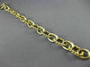 ESTATE LARGE 18KT WHITE & YELLOW GOLD CLASSIC ITALIAN ROPE LINK BRACELET #21483