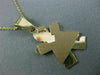 ESTATE 14KT YELLOW GOLD HANDCRAFTED BABY GIRL ENGRAVABLE FLOATING PENDANT #25208
