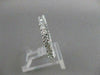 ESTATE 1.68CTW DIAMOND SHARED ETERNITY 14KT WHITE GOLD RING 2.5MM 6.25 #20960