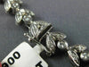 ANTIQUE 2.50CT DIAMOND 18KT WHITE GOLD 3D CLASSIC FLORAL FILIGREE NECKLACE #4166