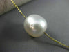 ESTATE LARGE.14CT DIAMOND 14K YELLOW GOLD MULTI COLOR PEARL BY THE YARD NECKLACE