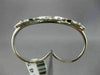 ESTATE EXTRA LARGE .45CT DIAMOND 18K WHITE GOLD 3D DOUBLE FINGER SNOWFLAKE RING