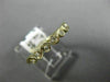 ESTATE .11CT DIAMOND 14K YELLOW GOLD ETOILE BEZEL SEMI ETERNITY ANNIVERSARY RING