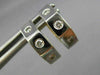 ESTATE .25CT DIAMOND 14K WHITE & YELLOW GOLD CLASSIC HUGGIE HOOP EARRINGS #6236