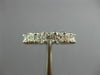 3.0CT DIAMOND 14K WHITE GOLD 3D PRINCESS ETERNITY WEDDING ANNIVERSARY RING 19900