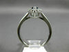 ESTATE .85CT DIAMOND & AAA MARQUISE SAPPHIRE 14K WHITE GOLD HALO ENGAGEMENT RING
