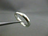 ESTATE PLAIN PLATINUM MEN'S / WOMEN"S WEDDING ANNIVERSARY RING 3MM CLASSIC #1529