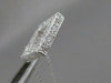 ESTATE .77CTW DIAMOND 14KT WHITE GOLD SQUARE OPEN WINDOW FILIGREE PENDANT #17404