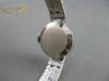 ANTIQUE BUCHERER OLD MINE DIAMOND 18KT WHITE GOLD MECHANICAL WATCH 6.25" #20763