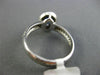 ESTATE 1.33CT DIAMOND & AAA SAPPHIRE 14KT WHITE GOLD OVAL ENGAGEMENT RING #11711