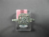 ESTATE .43CT DIAMOND 18KT WHITE GOLD 3D ROUND CLUSTER SQUARE HALO FUN RING