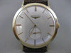 ANTIQUE LONGINES 14K YELLOW GOLD LARGE ROUND SWISS MENS MECHANICAL WATCH #2287