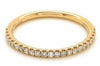 .20CT DIAMOND 18KT YELLOW GOLD 3D CLASSIC SEMI ETERNITY WEDDING ANNIVERSARY RING
