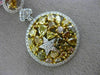 LARGE 4.03CT WHITE & FANCY COLOR DIAMOND 18K TWO TONE GOLD CIRCULAR STAR PENDANT