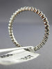 ESTATE .78CT DIAMOND 14KT WHITE GOLD 3D SHARED PRONG ETERNITY WEDDING RING 25532