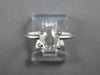 1.62CT SALT & PEPPER DIAMOND 18KT WHITE GOLD 3D OVAL SOLITAIRE ENGAGEMENT RING