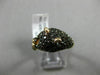 ESTATE 1.37CT ORANGE SAPPHIRE & RUBY 18KT ROSE GOLD 3D HAPPY BABY TIGER FUN RING