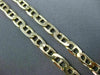 ESTATE 14KT YELLOW GOLD CLASSIC SOLID MARINER MENS NECKLACE CHAIN 16" #22481
