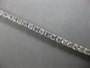 7.34CT SALT & PEPPER DIAMOND 14KT WHITE GOLD 3D ROUND ETERNITY TENNIS BRACELET