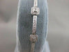 ANTIQUE 2.25CTW DIAMOND 18KT WHITE GOLD PAVE FILIGREE BRACELET 6MM WIDE #16473
