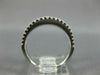 1.16CT DIAMOND & AAA RUBY 18KT WHITE GOLD 3D ROUND GRADUATING ANNIVERSARY RING