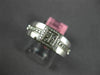 WIDE .36CT DIAMOND 18K WHITE GOLD 3D ROUND & PRINCESS INVISIBLE ANNIVERSARY RING