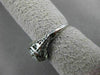 ANTIQUE .40CT OLD MINE DIAMOND 18KT WHITE GOLD 3D FILIGREE ENGAGEMENT RING 20335
