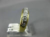 ESTATE .58CT DIAMOND 14K WHITE & YELLOW GOLD 3D WEDDING ANNIVERSARY RING #11548