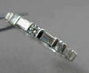 ANTIQUE 1.43CT BAGUETTE & ROUND DIAMOND 14KT WHITE GOLD ETERNITY RING 3mm #20970