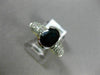 1.84CT DIAMOND & AAA OVAL SAPPHIRE 14K YELLOW GOLD 3D SEMI BEZEL ENGAGEMENT RING