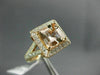 LARGE 1.60CT DIAMOND & AAA MORGANITE 14KT ROSE GOLD CUSHION CUT ENGAGEMENT RING