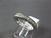 ESTATE .40CT DIAMOND 14KT WHITE GOLD CHANNEL 3mm SEMI ETERNITY ANNIVERSARY RING