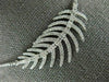 ESTATE LARGE & LONG .60CT DIAMOND 18KT WHITE GOLD 3D CLASSIC MULTI LEAF NECKLACE