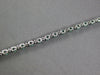 4.17CT DIAMOND & AAA EMERALD 18K WHITE GOLD CLASSIC OVAL & ROUND TENNIS BRACELET