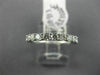 ESTATE .85CT DIAMOND 18K WHITE GOLD SEMI ETERNITY ROUND WEDDING ANNIVERSARY RING