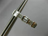 ESTATE 1.15CT PRINCESS & BAGUETTE DIAMOND 14KT YELLOW GOLD 3D HANGING EARRINGS