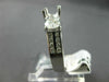 1.07CT DIAMOND 14KT WHITE GOLD 3D LUCIDA ROUND SEMI MOUNT ENGAGEMENT RING #20425