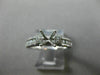 ESTATE .45CT DIAMOND 14K WHITE GOLD FILIGREE MILGRAIN SEMI MOUNT ENGAGEMENT RING