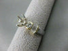 ESTATE .90CTW DIAMOND 18KT WHITE & YELLOW GOLD 3D SEMI MOUNT RING F/G VVS #21093